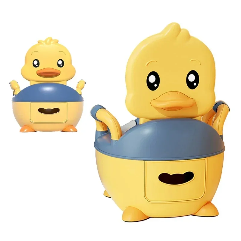 Children's Toilet Seat Duck Toilet Baby Toilet Seat Boys and Girls Baby Portable Bedpan Urinal Basin Potty Bowl Baby Potty Stool 2