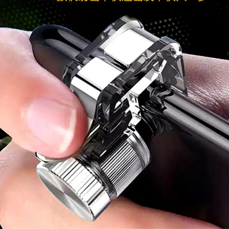 Phone Mobile Gaming Trigger Fire Button Handle Auxiliary Press Shooter Game For PUBG Fire Shooting Aim Keypads L1R1 Controller