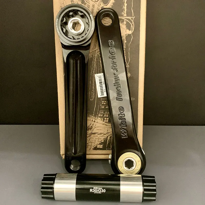 White Industries R30 クランク 170mm 中古 中古】WHITE INDUSTRIES R30 クランクセット ホワイト