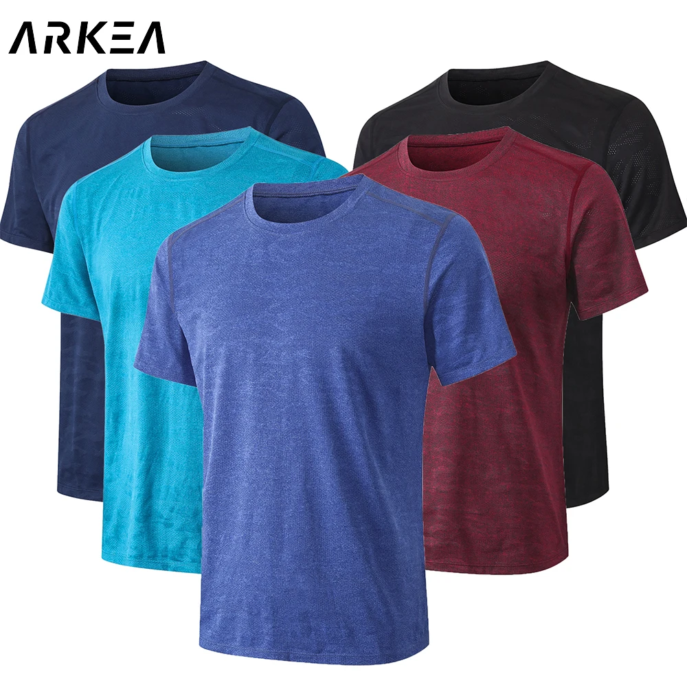 Maglietta A Maniche Corte Da Corsa Di Alta Qualità Quick Dry Esportes E Fitness Shirt Training Compression Clothes Gym Sport Shirt Top