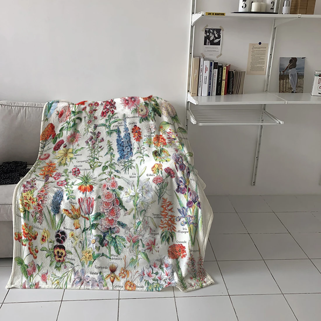 Adolphe Millot Fleurs Pour Tous ������ ��Ƽ�� ������ ������ ���, ������ �ؼ��� ���, �ö��� ���