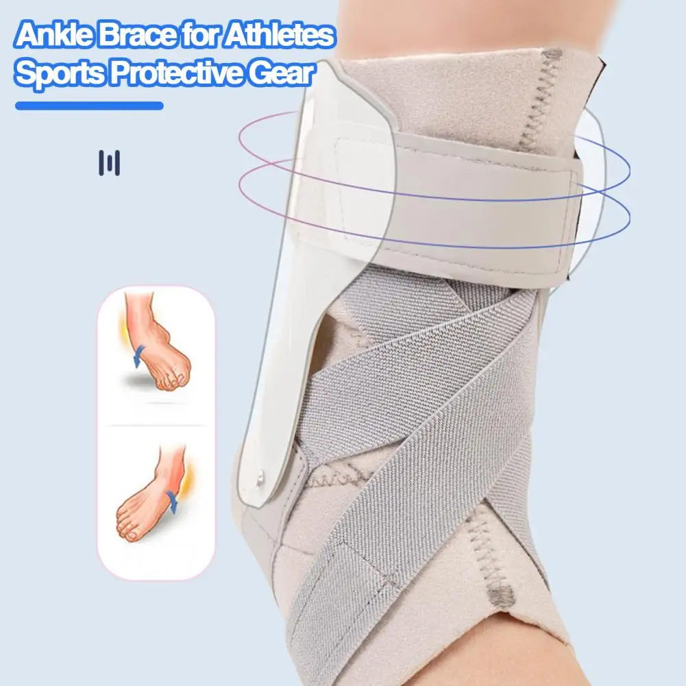 

1Pcs Ankle Brace Compression Sleeve Injury Recovery Joint Pain Tendon Support, Plantar Fasciitis Foot Socks With Arch Support