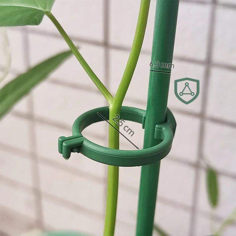 1-5PCS Multiple Clips Plant Supports Stakes Flower Stand Sticks Reusable Plant Clips Stand Flower Grow Holder Garden Tools plant clips