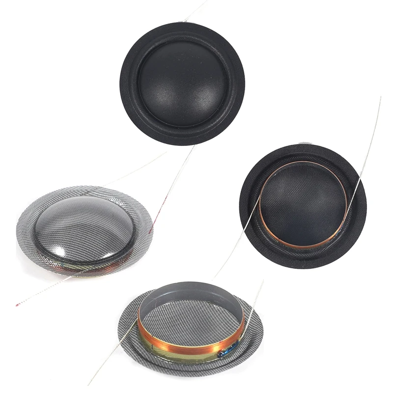 Description Picture 6 of item20mm 25.4mm Tweeters Voice Coil 1 inch Silk Diaphragm Membrane Treble Speaker Repair accessories DIY 2PCS