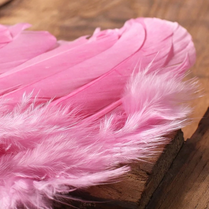 2Pcs/Set Infants Girls Feather Wing and Headbands Newborn 4