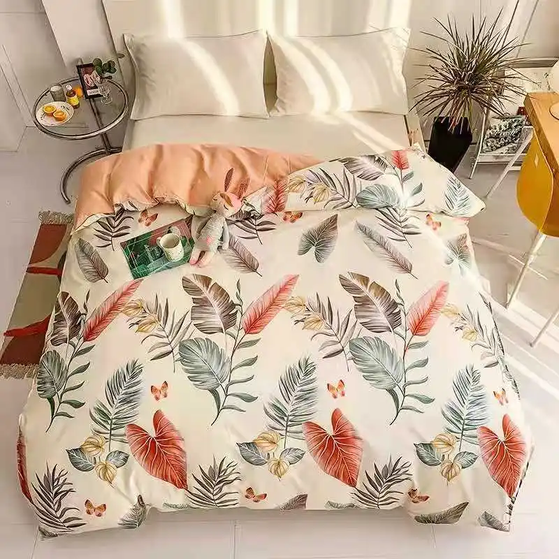 100 Cotton Duvet Cover Twin Soft Bedding Sets Animals Quilt Cover 1