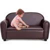 Kids Couch, Double Seat Children's Sofa w/Under Seat Storage, Toddler Armrest Chair, Kids Room, Soft Kids Sofa with Storage 6