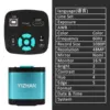 YIZHAN 48MP 4K Electronics Soldering Microscope FULL HD 1080P HDMI Camera USB Software 1-150x Lens Stand Shipping From Europe 4