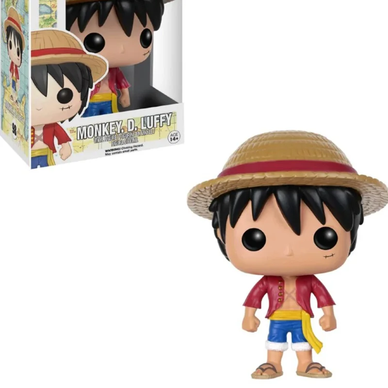 Funko Luffy 98 Gear Four 926 Ace 100 Law 101 1016 Zoro 327 Brook 358 Usopp  401 funko pop one piece Anime Action Figures Toys