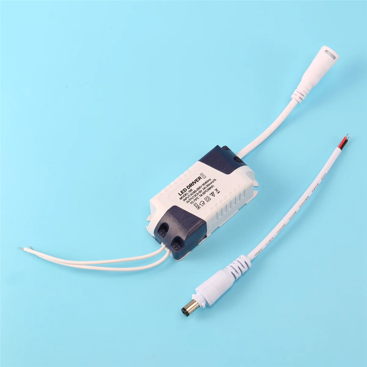 BAAU 10X AC 90-240V to DC 9-12V 3W Constant Current LED Strip Power Driver Transformer
