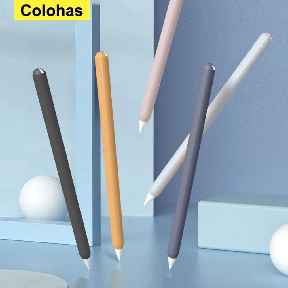 Per Apple Pencil 2 Astuccio In Silicone Per Apple 2Nd Gen Tablet Touch Stylus Pen Custodia Protettiva Custodia Morbida Portatile
