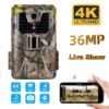 Live Broadcast 4K 36MP APP Trail Camera Cloud Service Wildlife Hunting Surveillance 940nm 4G Wireless CameraHC900PRO Photo Traps 2