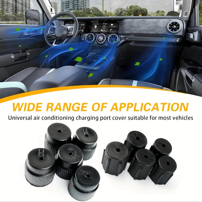 10 PZ 13mm e 16mm Servizio Aria Condizionata Sistema AC Tappi Porta di Ricarica Porta di Ricarica Auto Tappi Sistema AC Accessori - immagine 5