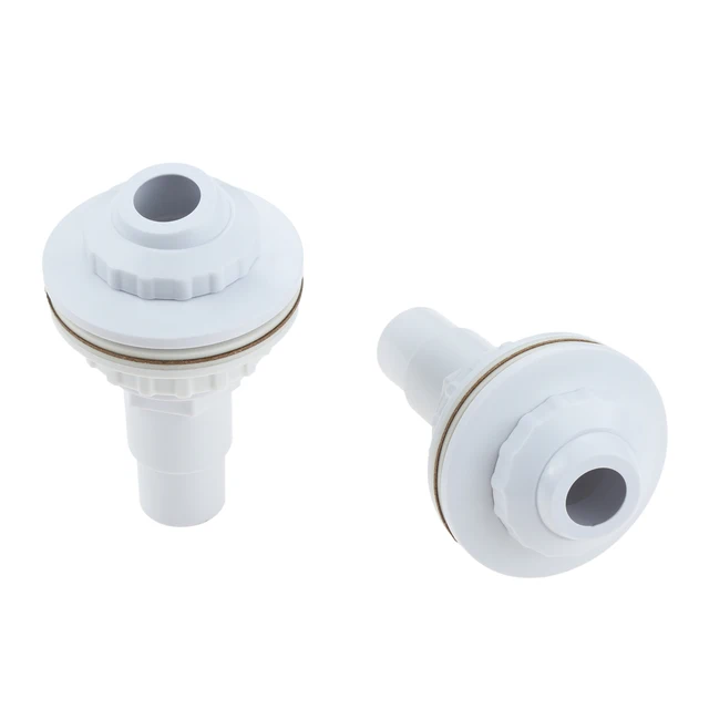 2Db Föld Feletti Medence Teljes Visszatérő Sugárhajtású Tömítés És 1-1/2 "Férfi Tömlő Adapter Anya 3/4" Szemgolyó-Kimenetelű Szerelvénykészlet - Image 2