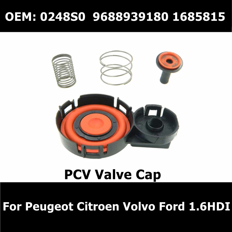New Pcv Valve Cover With Membrane For Peugeot Citroen Psa, 47 OFF