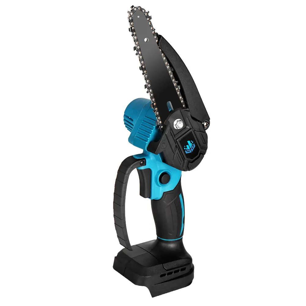 3000 Вт 6 дюймов 388VF миниатюрная Электрическая цепная пила с модернизированной батареей 1/2, перезаряжаемая цепная пила для деревообработки, электроинструмент