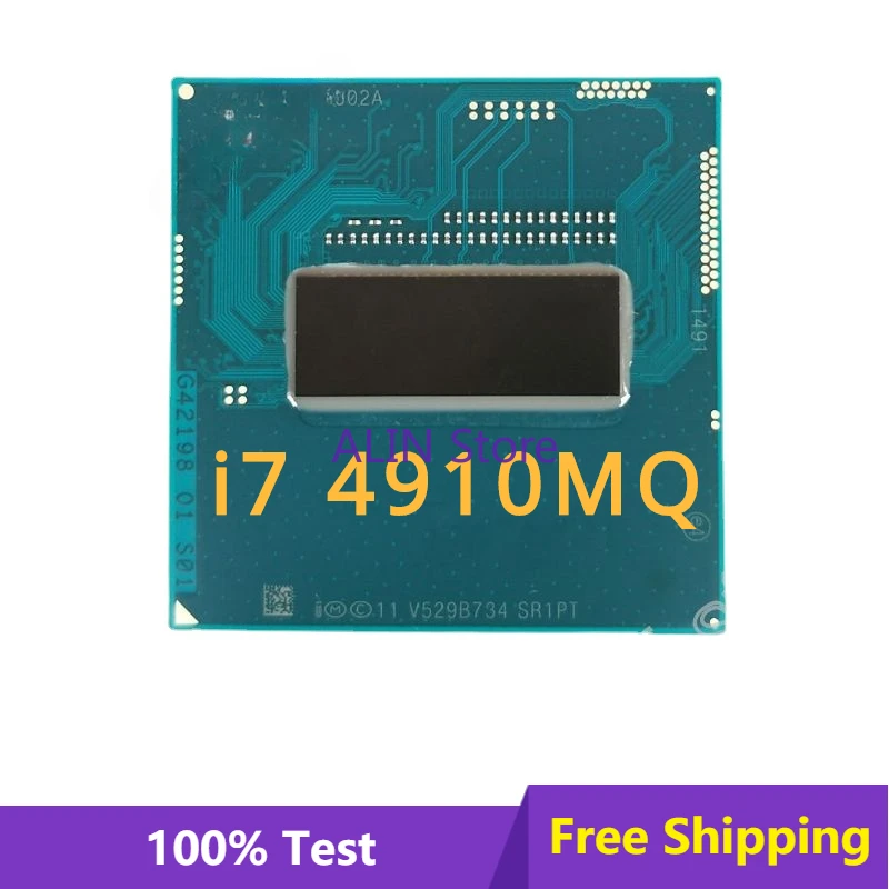

Used Core i7 4910MQ i7-4910MQ SR1PT Official CPU Processor I7 4910mq Socket G3 / rPGA946B