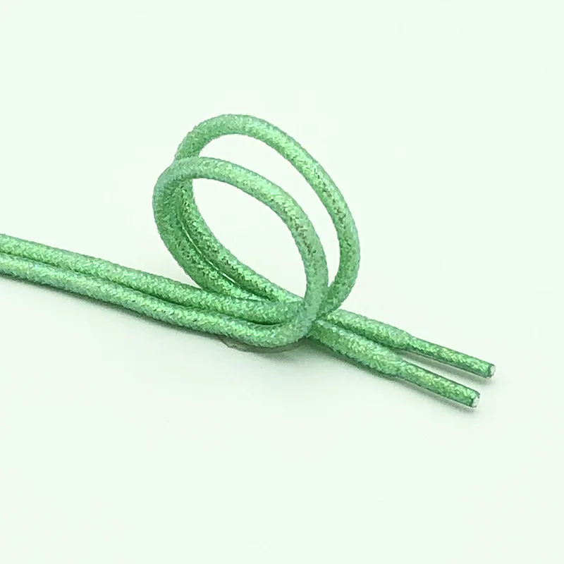 Vibrant 24-Color Metallic Shoelaces