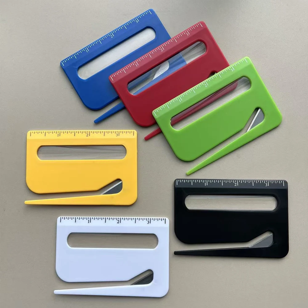 3 in 1 Magnifier Letter Opener Scale Multifunction Letter Opener