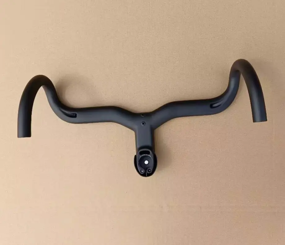 Full Black Carbon Road Handlebar Bicycle Carbon Handlebars Integrated