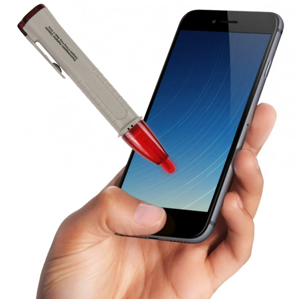 Noncontact High Sensitive Electromagnetic Radiation Detector Pen EMF Tester
