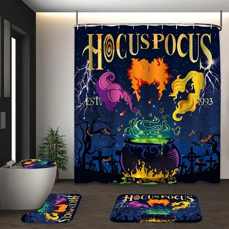 Hocus Pocus Bathroom Decornull