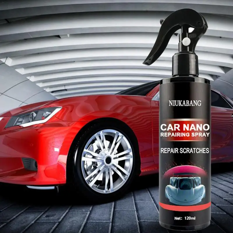 Pulverizador para la eliminación de arañazos en el coche, Spray Nano para  reparación, pulido, revestimiento de cerámica, lavado y mantenimiento,  50/100/120ml - AliExpress