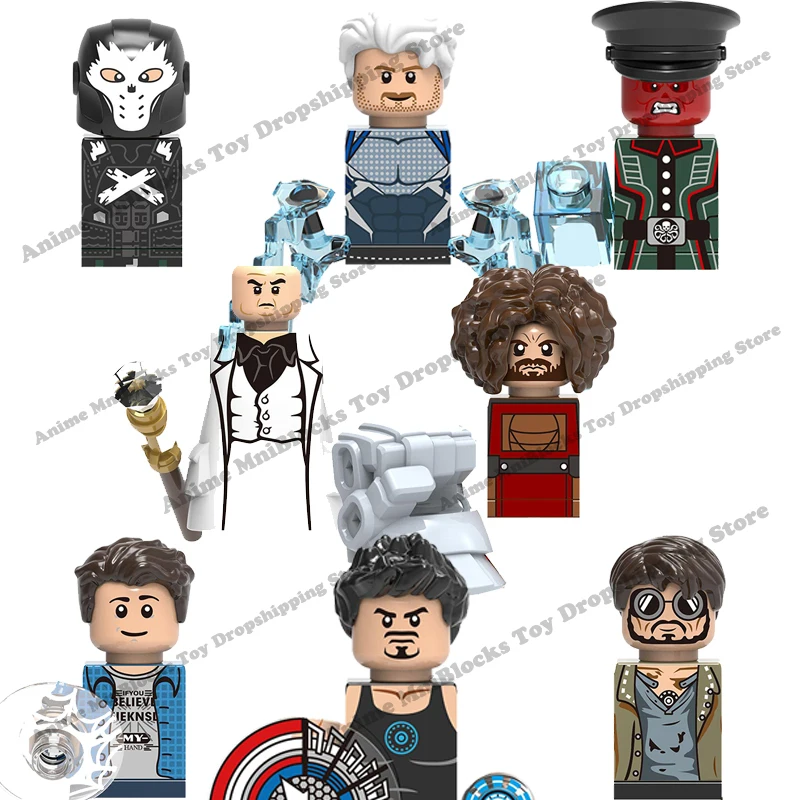 

XH blocks X0270 1362 1363 1364 1365 1366 1367 1368 1369 mini action toy figures building blocks Assembly Toys for kids gifts