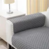 1pc Rhomb Quilted Non-Slip Sofa Cushion Cover, Slipcovers Protect your Living Room Couch Soft and Durable 4