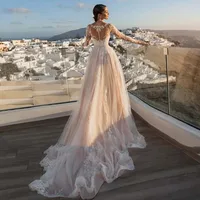2 In 1 Mermaid Vestidos De Novia Appliques Vestido De Noiva Detachable Train Wedding Dress Customized Lace Robe De Mariée 2