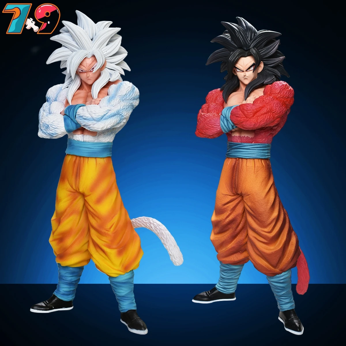 29 cm/11,4 Zoll Anime Dragon Ball Z Figur Goku Action Figur Goku Super Saiyajin 4 Figur Sammeln Modell Statue spielzeug Geschenk