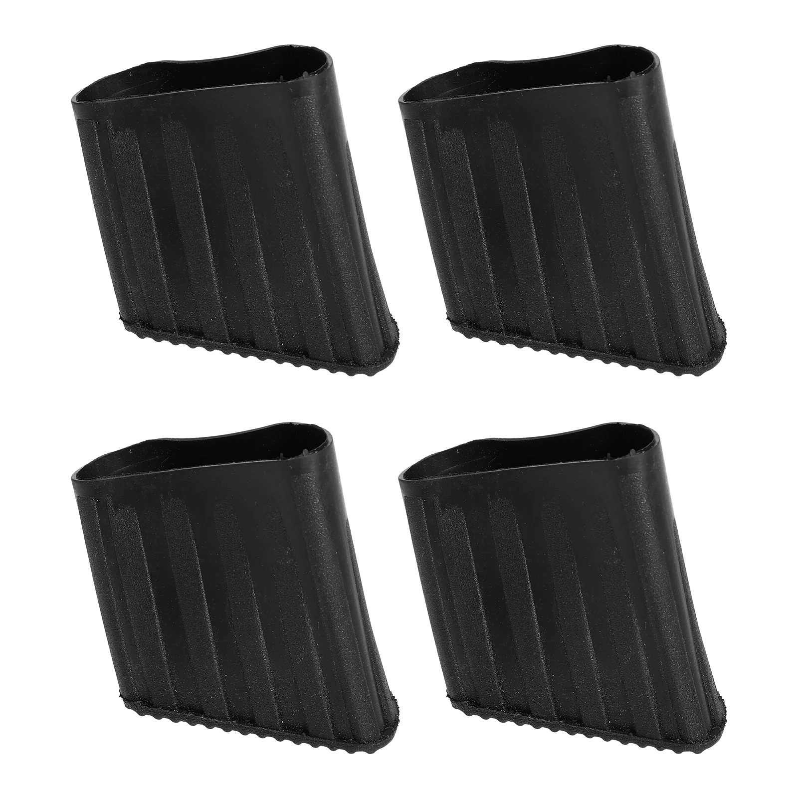 

4 Pcs Ladder Feet Non-skid Pads Telescoping Step Rubber Protector Rest Mat Component Foot Folding