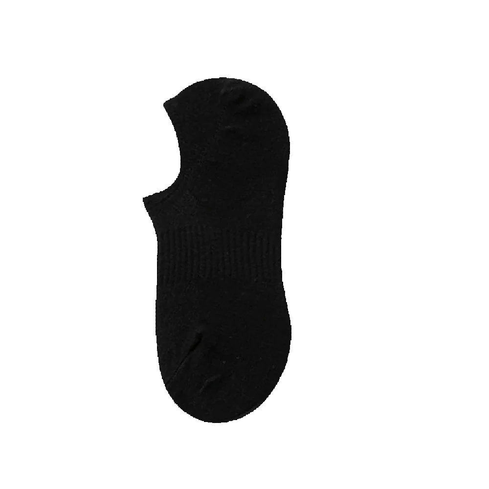 2025e No-Show Low-Cut Spring And Summer Thin Pure Cotton Low-Top Silicone Non-Slip Socks, Men's Invisible Socks_voghion.com