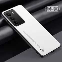 Carbon Fiber PU Leather Matte Anti - Shock Phone Case for Realme C65 5G (White)