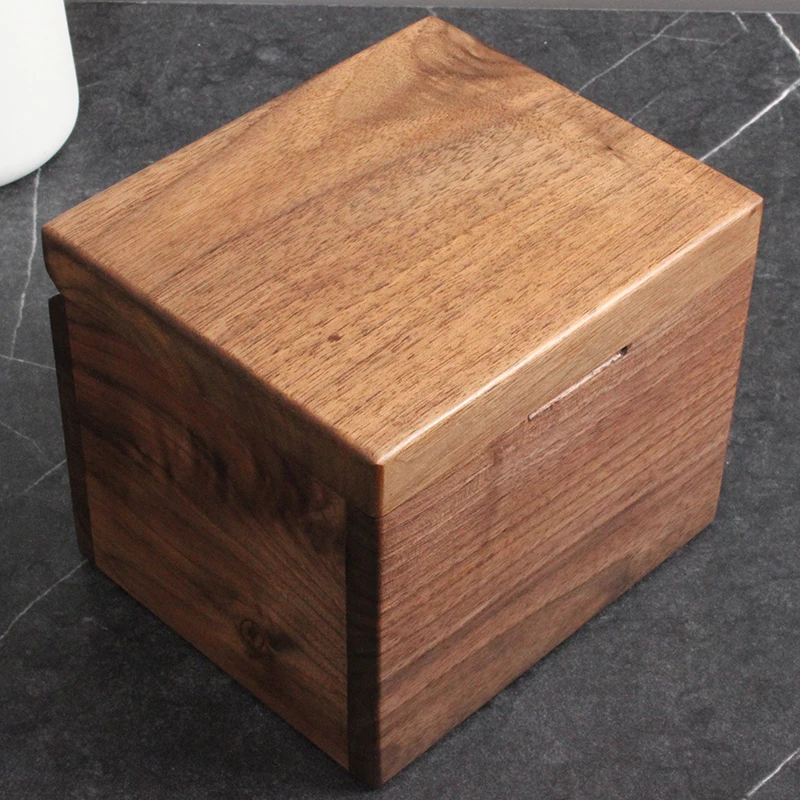 Walnut Solid Wood Jewelry Box Organizer Ring Jewelry Boxes for Women Bracelet Display Stand Collection Accessories Gift Idea
