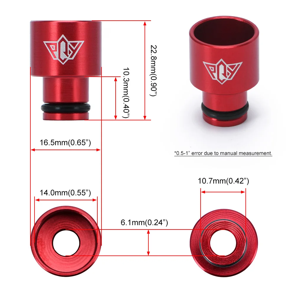 Fuel Injector Hat Nozzle Adapter 4pcs fuel injector cleaner diesel injector tube fuel injector removal tool