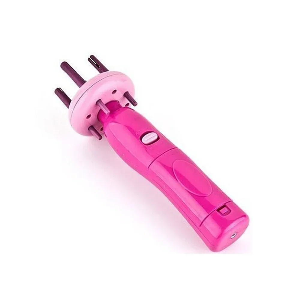 Professioanl Women Portable Electric Automatic DIY Hairstyle Tool Braid Machine Hair Weave Roller Twist Braider Device Kit 5