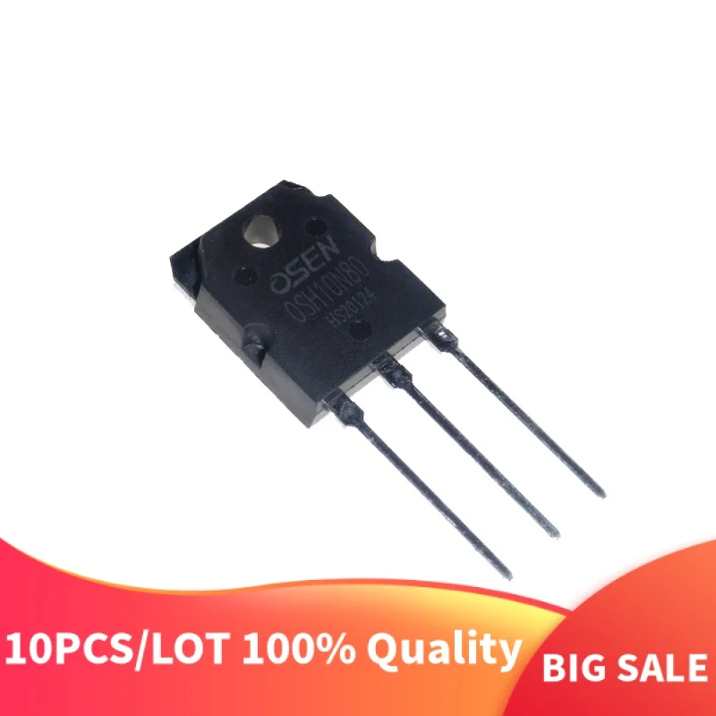 

NEWW Jan10PCS/LOT FQAF10N80 10A/800V High-Power MOS