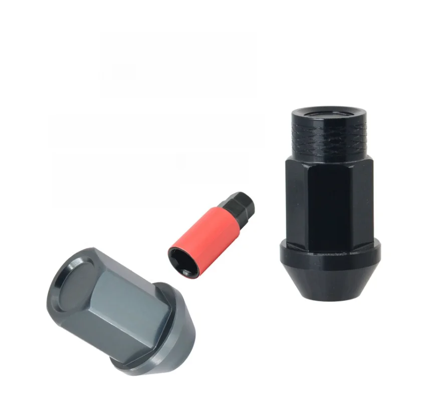 Lighter 7075-T6 Forged Aluminum Alloy Car Wheel Tire Sport Nuts