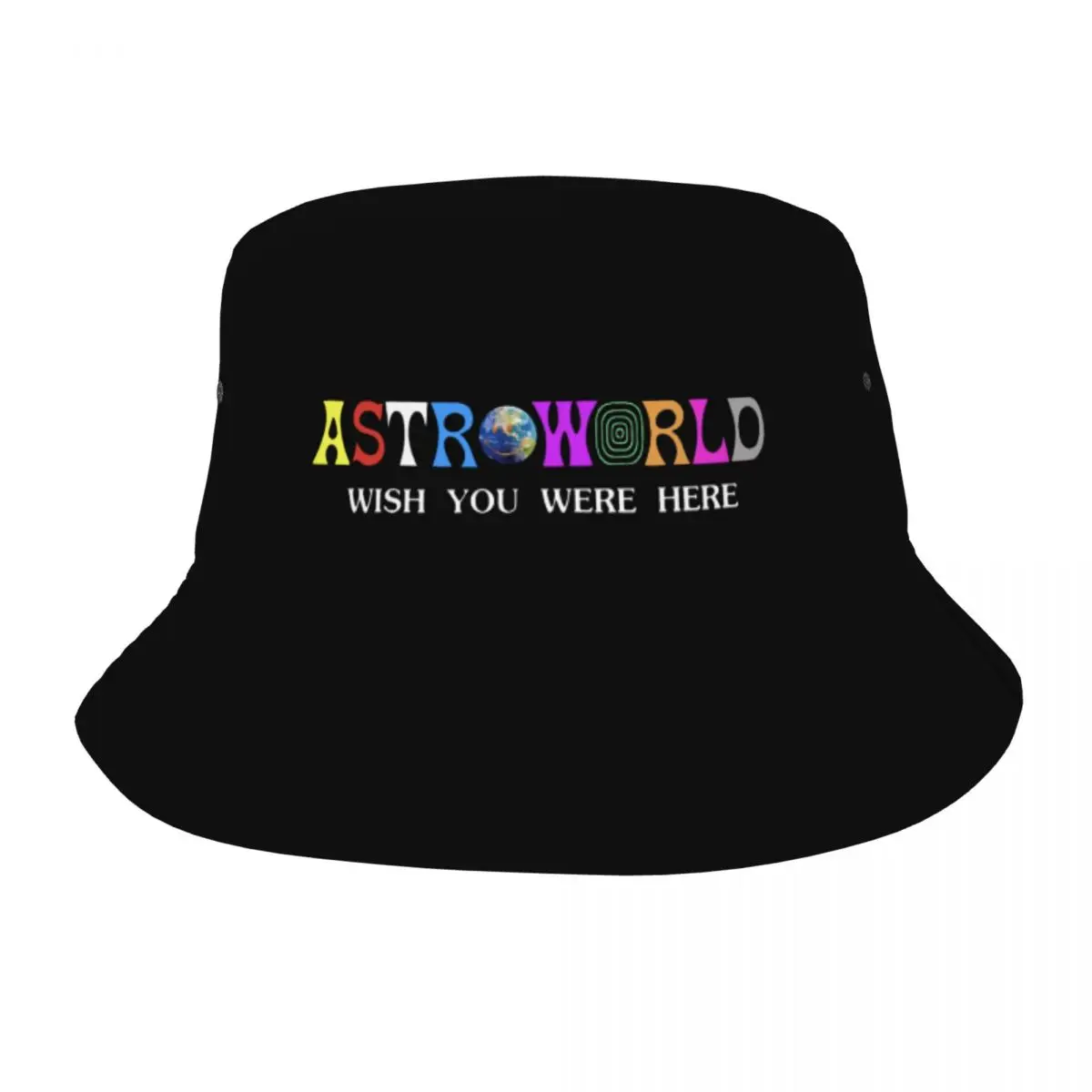 

Панама с надписью Astroworld для женщин, Модная Складная шапка для отдыха на природе, рыбака, Прямая поставка