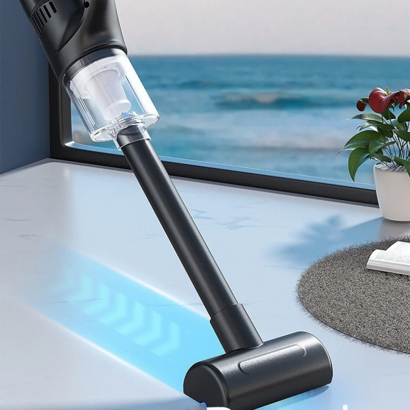 Aspirator portabil cu încărcare wireless, aspirator de mare putere, montat pe vehicul, cu aspirație puternică_voghion.com
