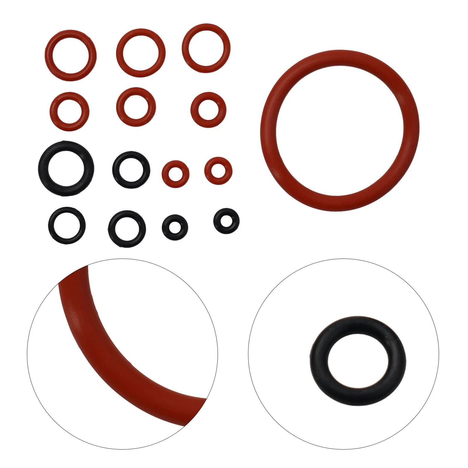 

O-rings Gasket Set For Saeco/Food Grade Silicone O-Ring Brewing Group Spout Connector Coffee Machine Accessories Gadgets