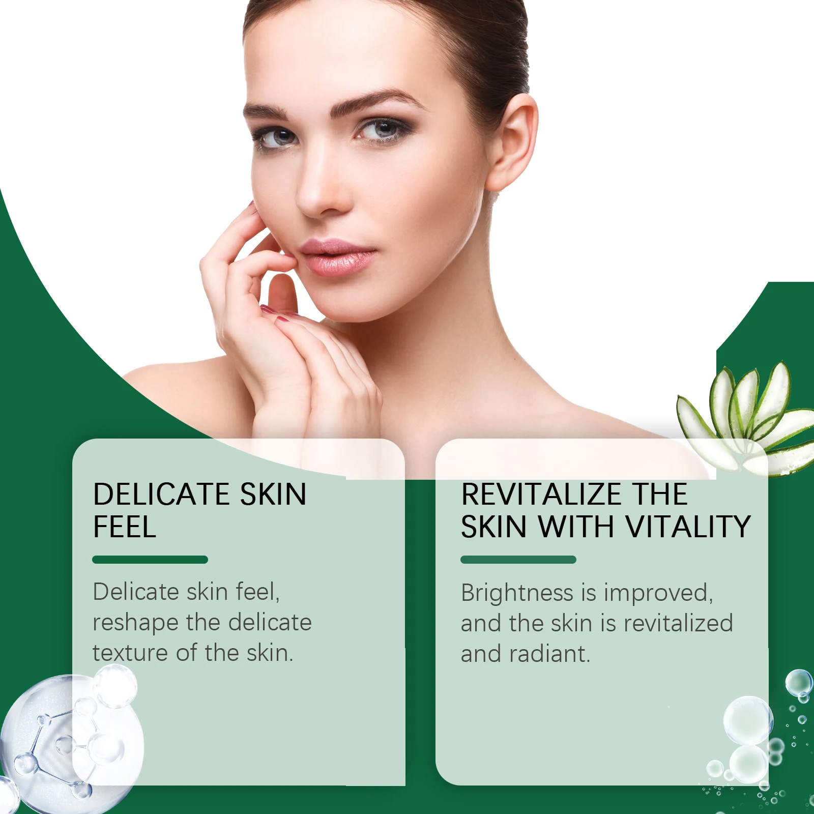 OUHOE Salicylic Acid Fine Pore essence Moisturizing and Firming Skin Cleaning Pore Brightening Skin Color Facial Care essence