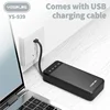 New 20000mAh Large Capacity Power Bank Fast Charging External Battery Comes with 4-Wire Charger LED Display Portable Power Bank 4