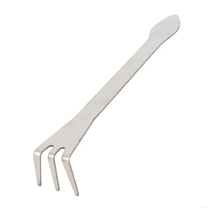 Gardening Tool 3 Prong Bonsai Rakes Steel Designs Ergonomic Handle Rakes for Loosening Soil & Enriching Plant Growth A0KF