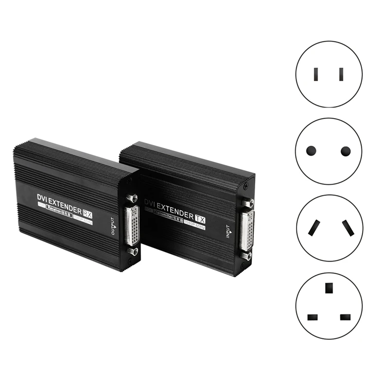 Dvi1815 150M Network Extender Rj45 Dvi Extender 1080P Hd Trasmettitore Ricevitore Supporto Alimentatore Poe Con