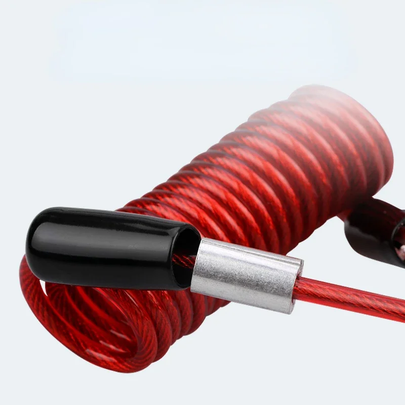 Motorcycle Disc Lock 120cm Alarm Disc Lock Security Anti Thief Motorbike Motorcycle Wheel Disc Brake alarm lock & bag and Reminder Spring Cable