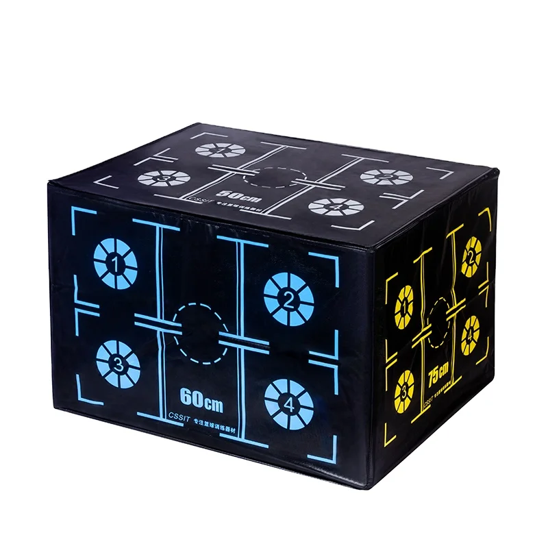 

3 in 1 Soft Jumping Box Bounce Box High Density PE Foam & PVC Cover Soft Plyo Jumping Box Basketball training Equipment