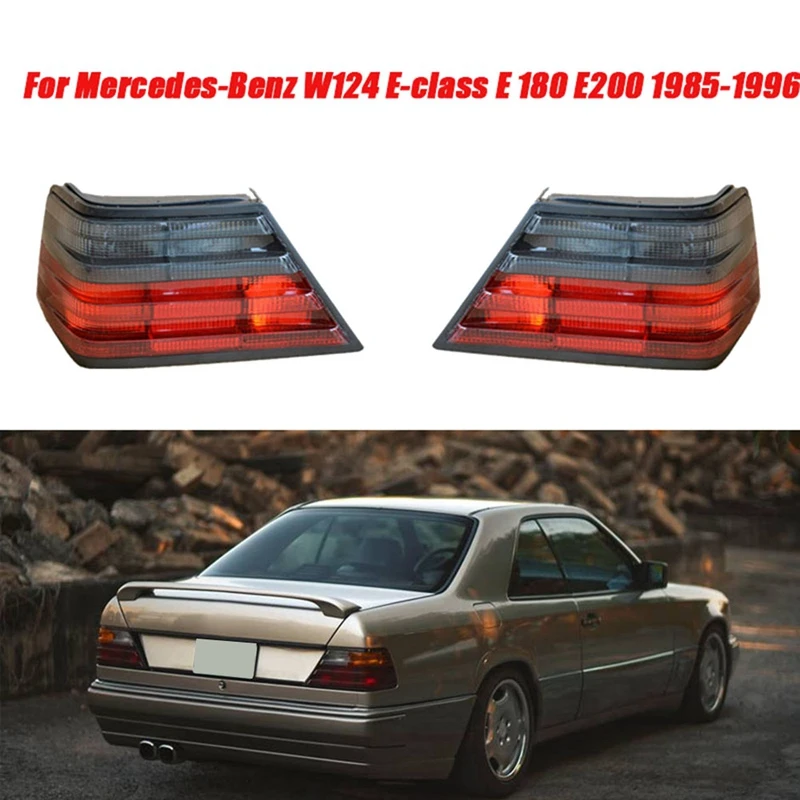 TIUEO Rückleuchten Für Mercedes E-Klasse W124 1985-1996 - Hinten Lampe