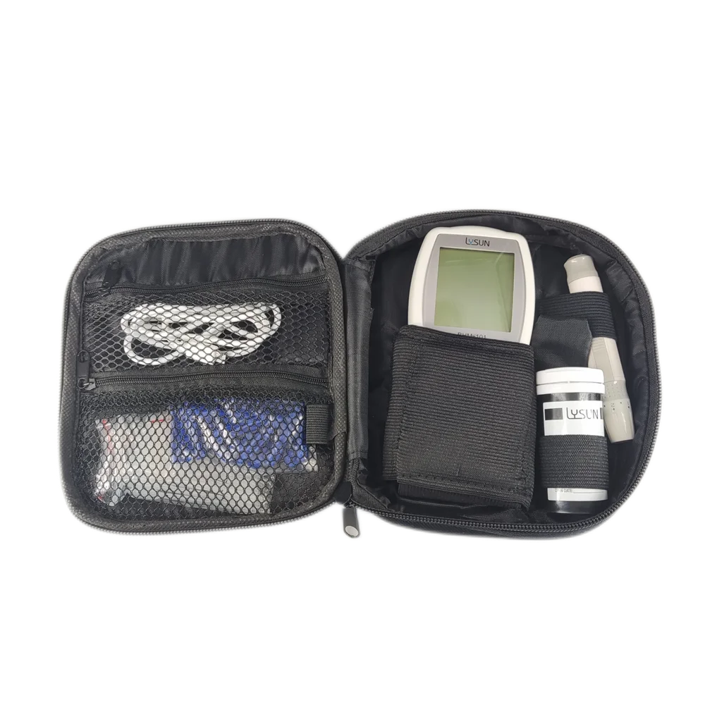 LYSUN BHM-101 Hemoglobin Meter Professionalhemoglobin blood test With hemoglobine strips Lancets haemoglobin test machine